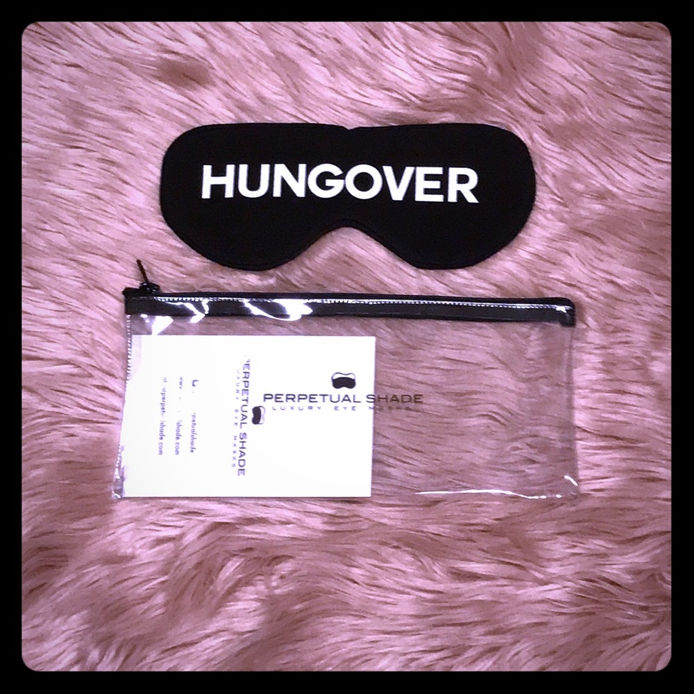 Hungover Lux Cotton Eye Mask by Perpetual Shade